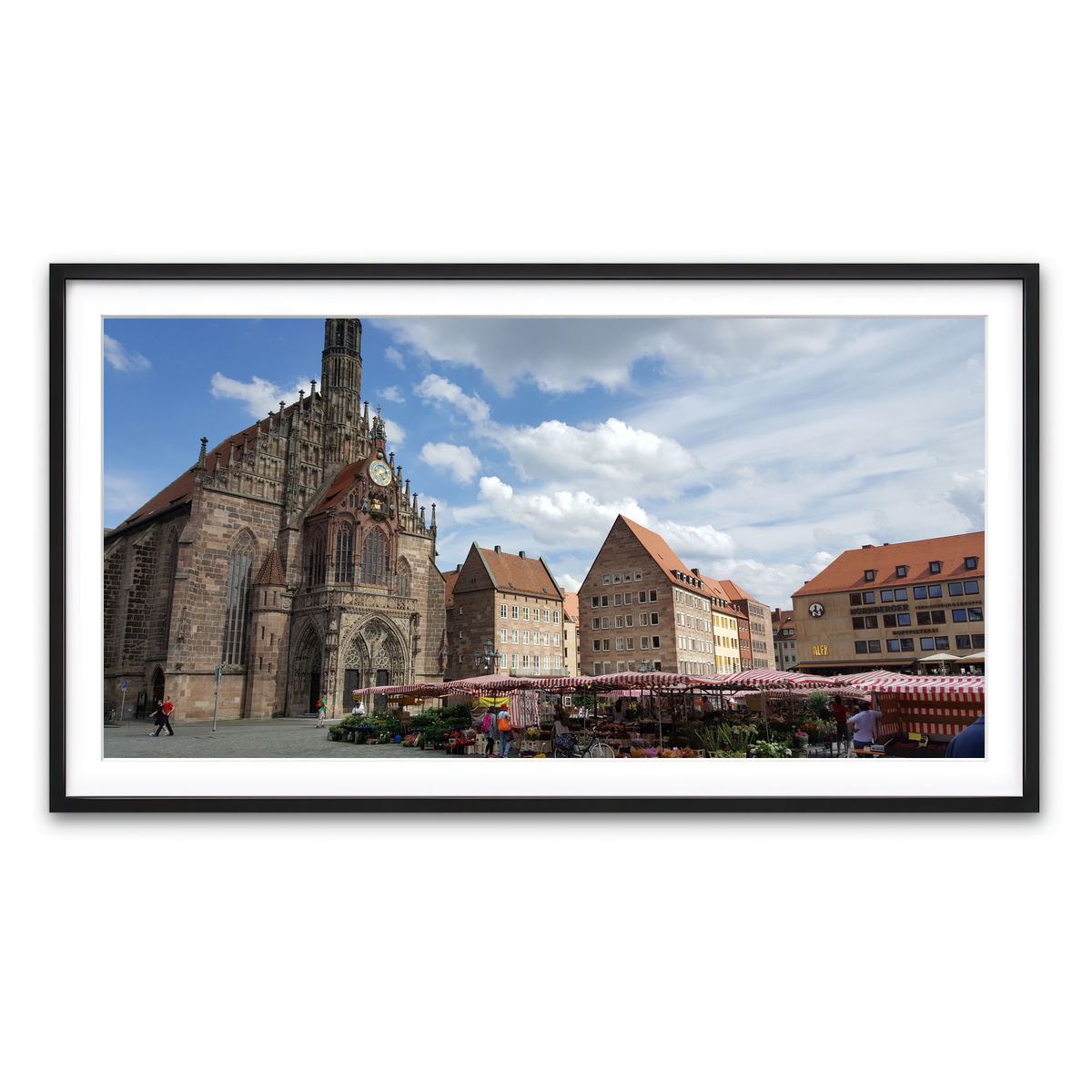 Framed Print 2x1 Black