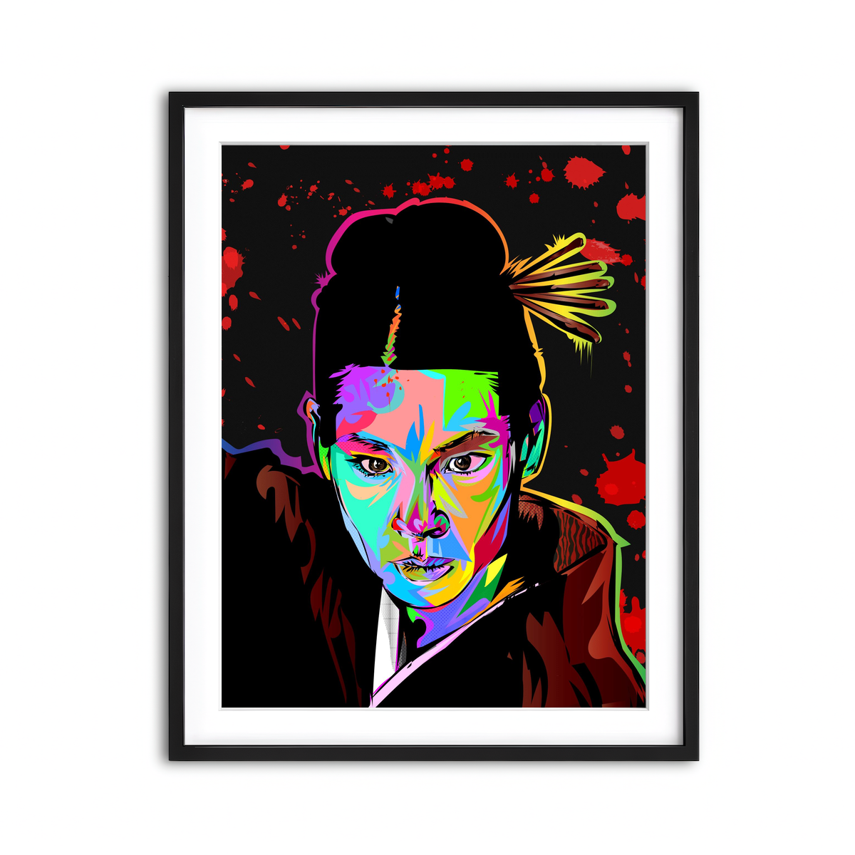 Framed Print 3x4 Black