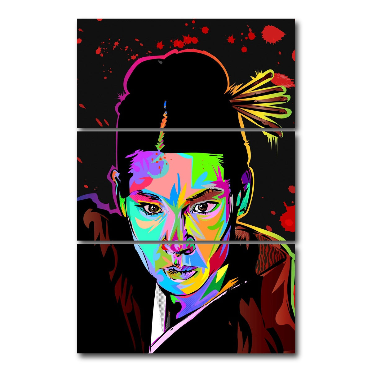 AUTO-MOCKUP WHITE | O-REN | 3 Piece | Gallery Wrap Canvas | group=12x24_stacked