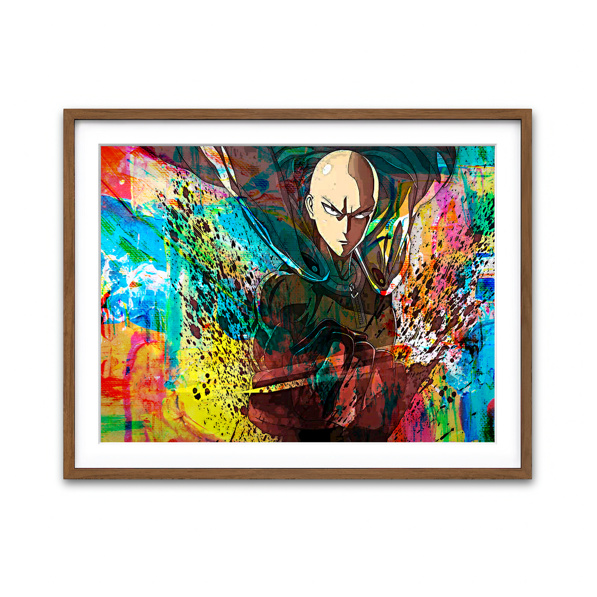 Framed Print 4x3 Walnut