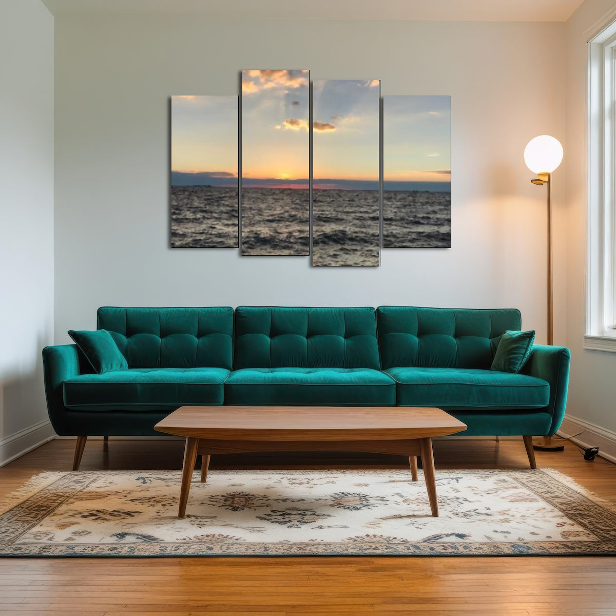 AUTO-MOCKUP ROOM | Ocean Sunset