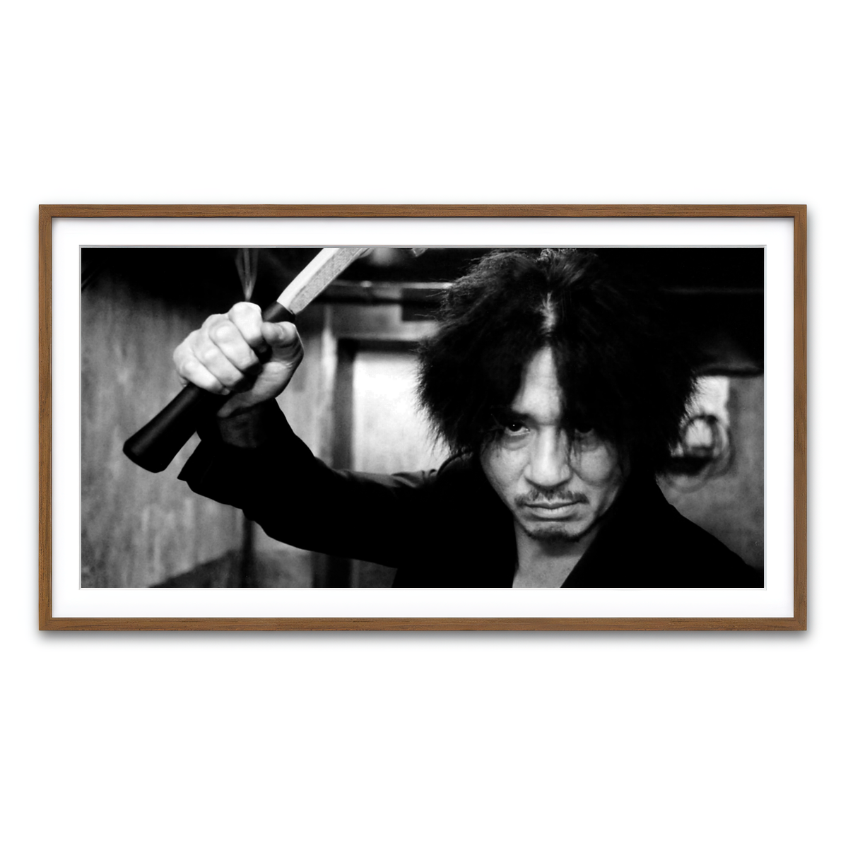 Framed Print 2x1 Walnut