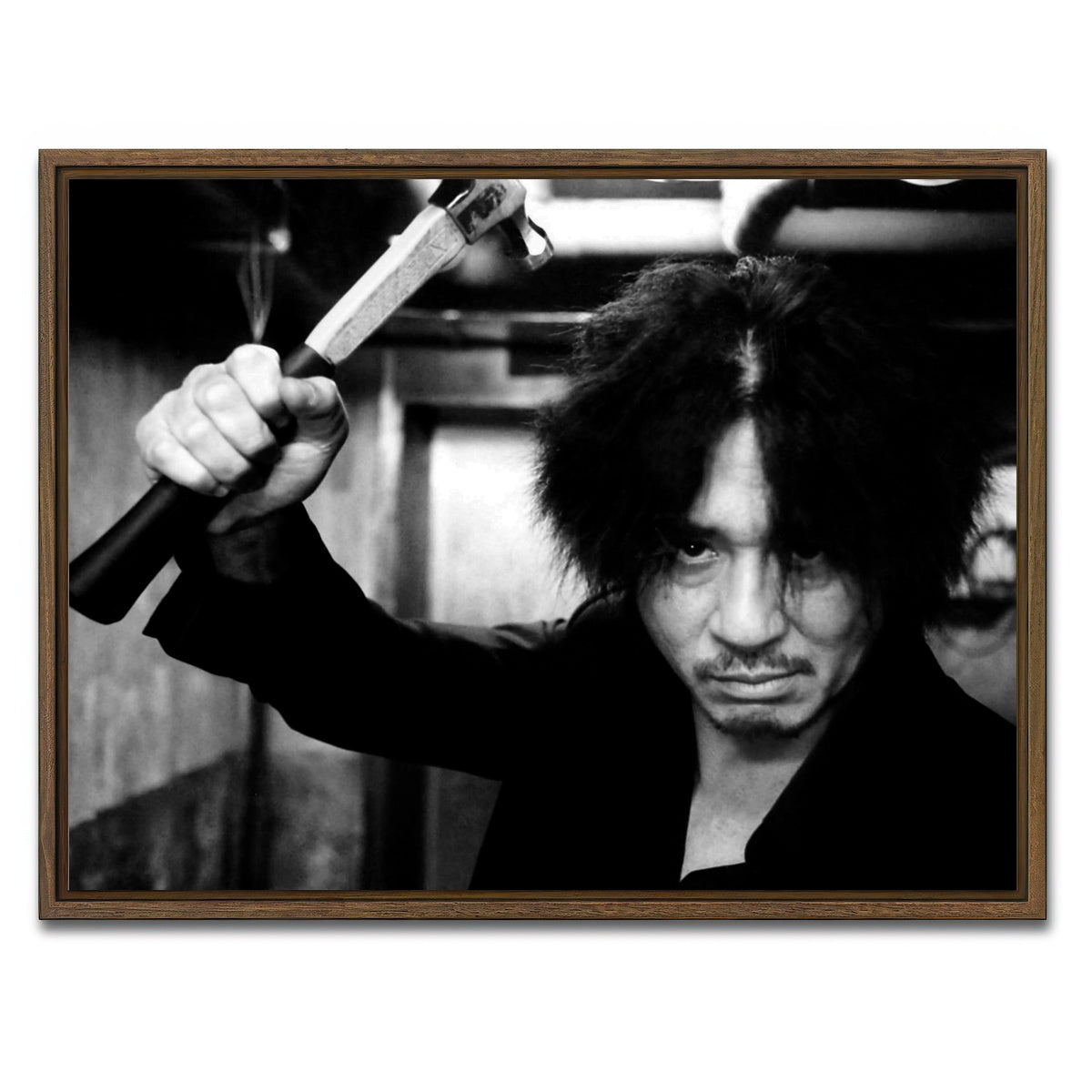 AUTO-MOCKUP WHITE | Oldboy | 1 Piece | Walnut Framed Canvas | group=4x3