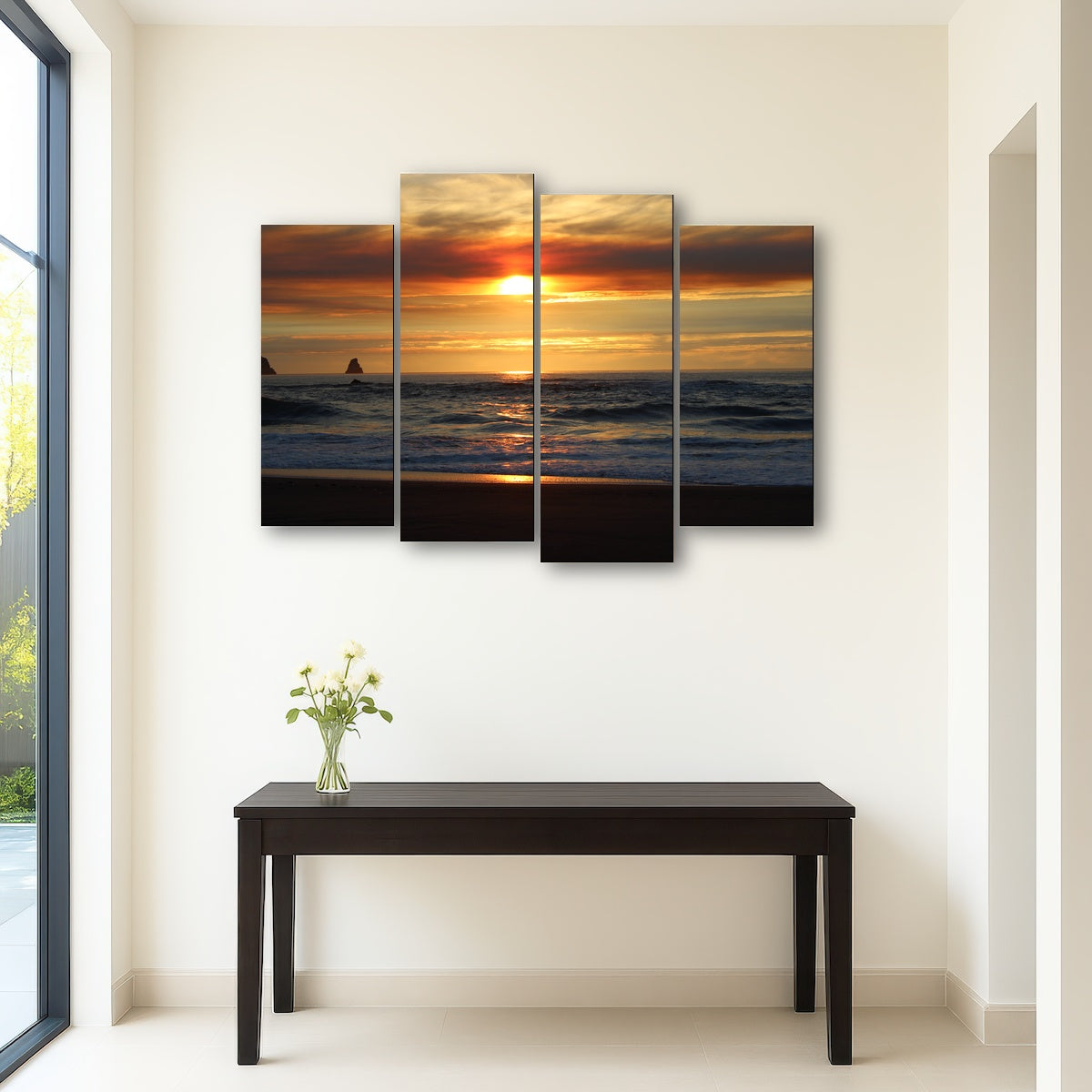 AUTO-MOCKUP ROOM | Oregon Coast Sunset