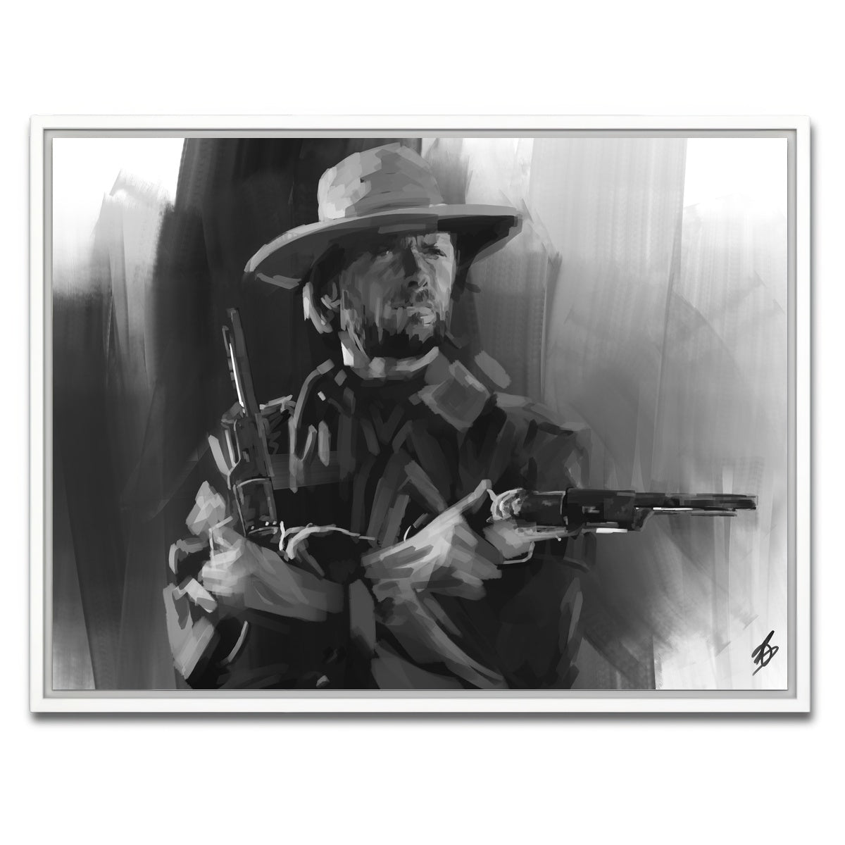 AUTO-MOCKUP WHITE | Outlaw | 1 Piece | White Framed Canvas | group=4x3