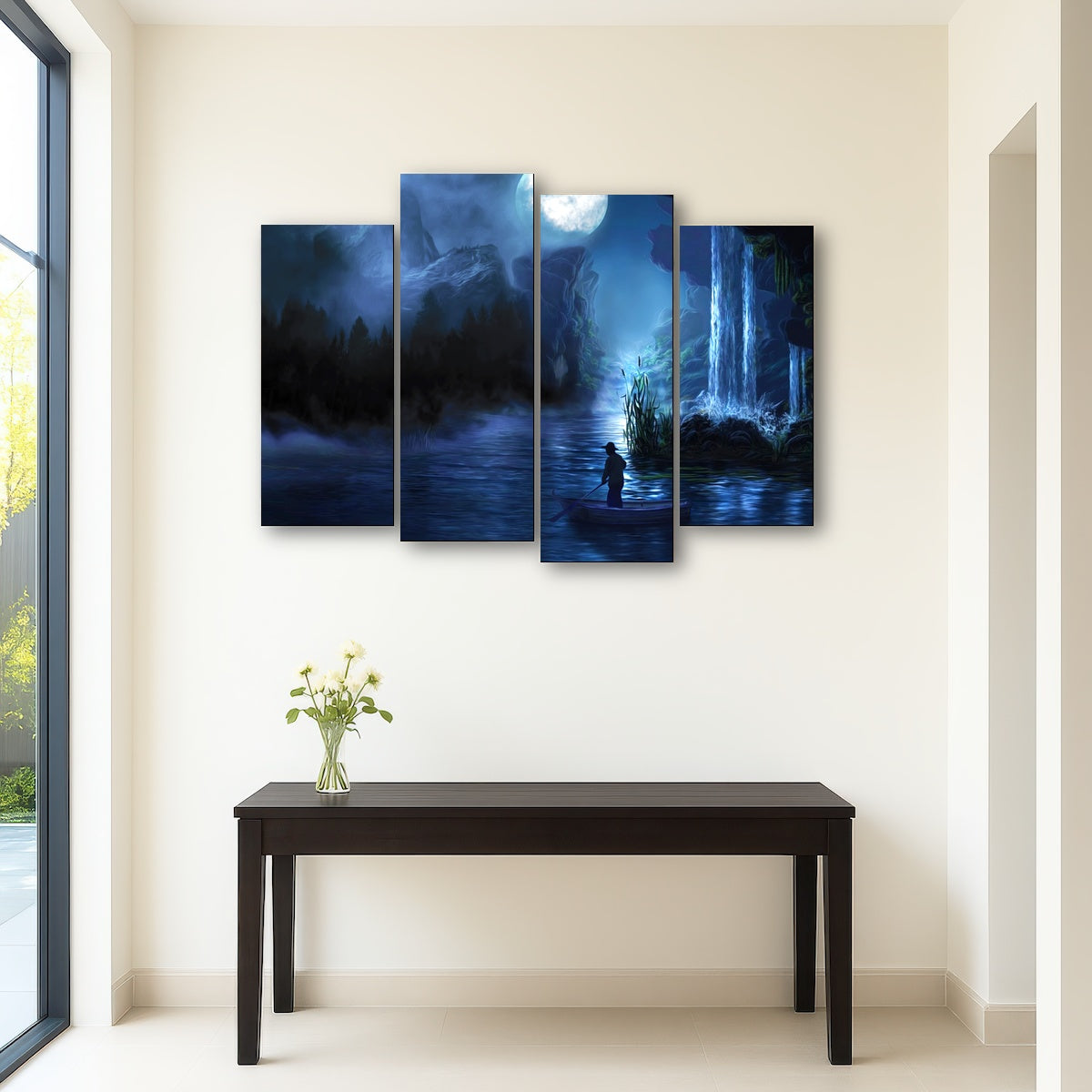 AUTO-MOCKUP ROOM | Paddle at Night