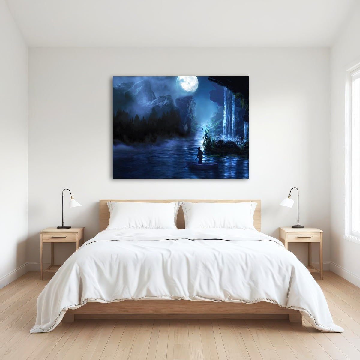 AUTO-MOCKUP ROOM | Paddle at Night