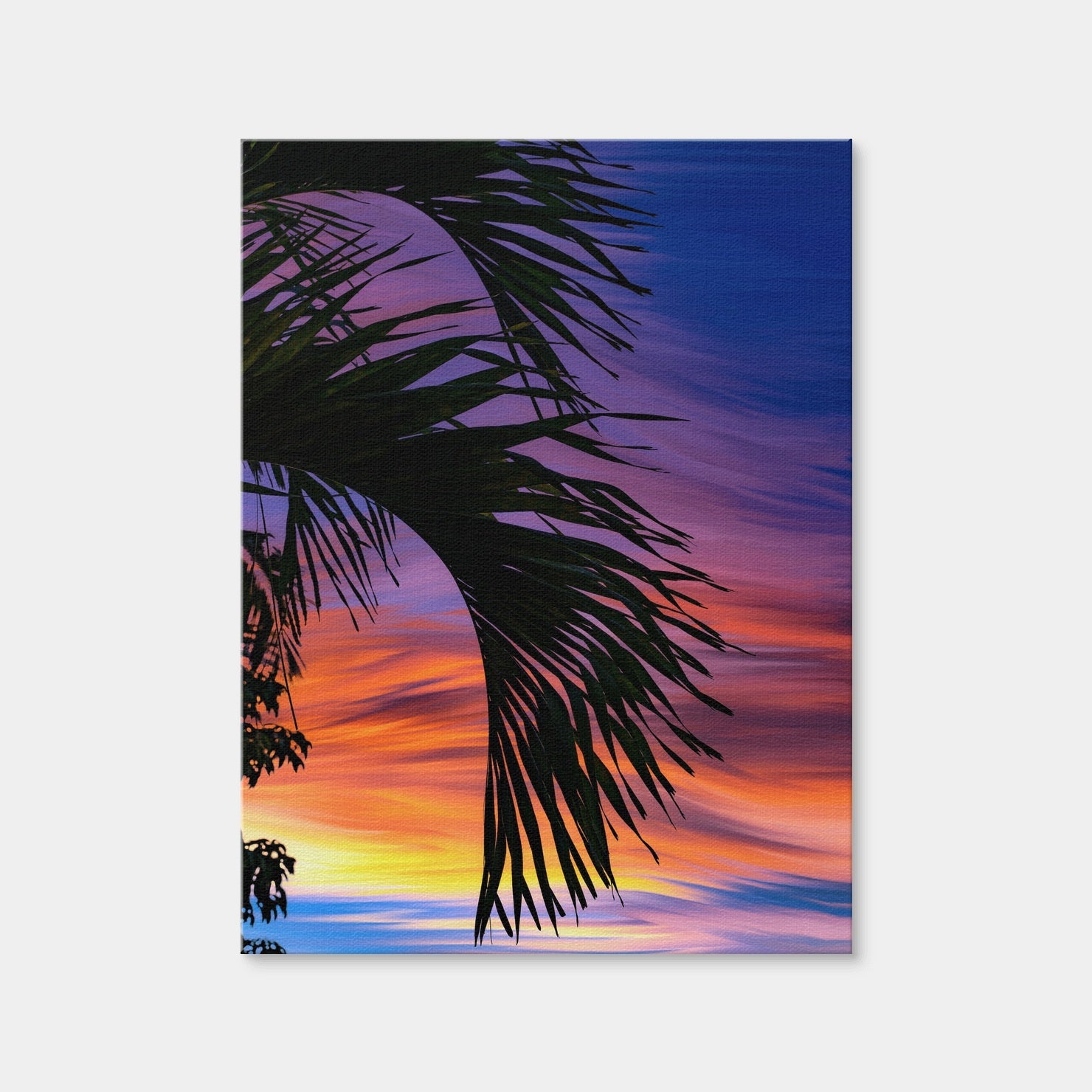 AUTO-MOCKUP WHITE | Painted Palm | 1 Piece | Gallery Wrap Canvas | group=3x4