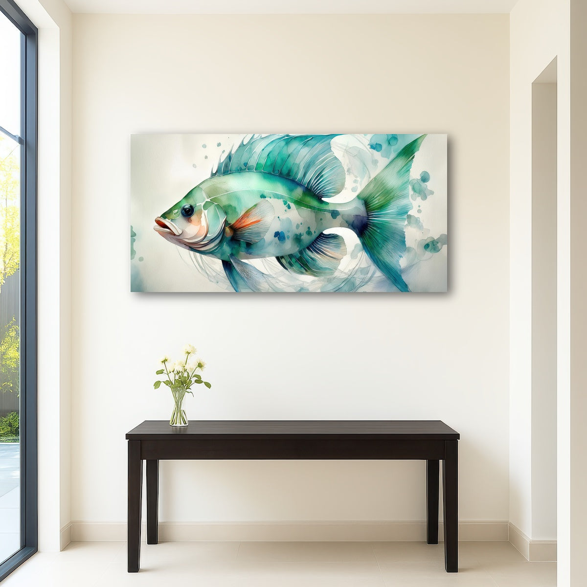 AUTO-MOCKUP ROOM | Painting Art of Salt Water Fish