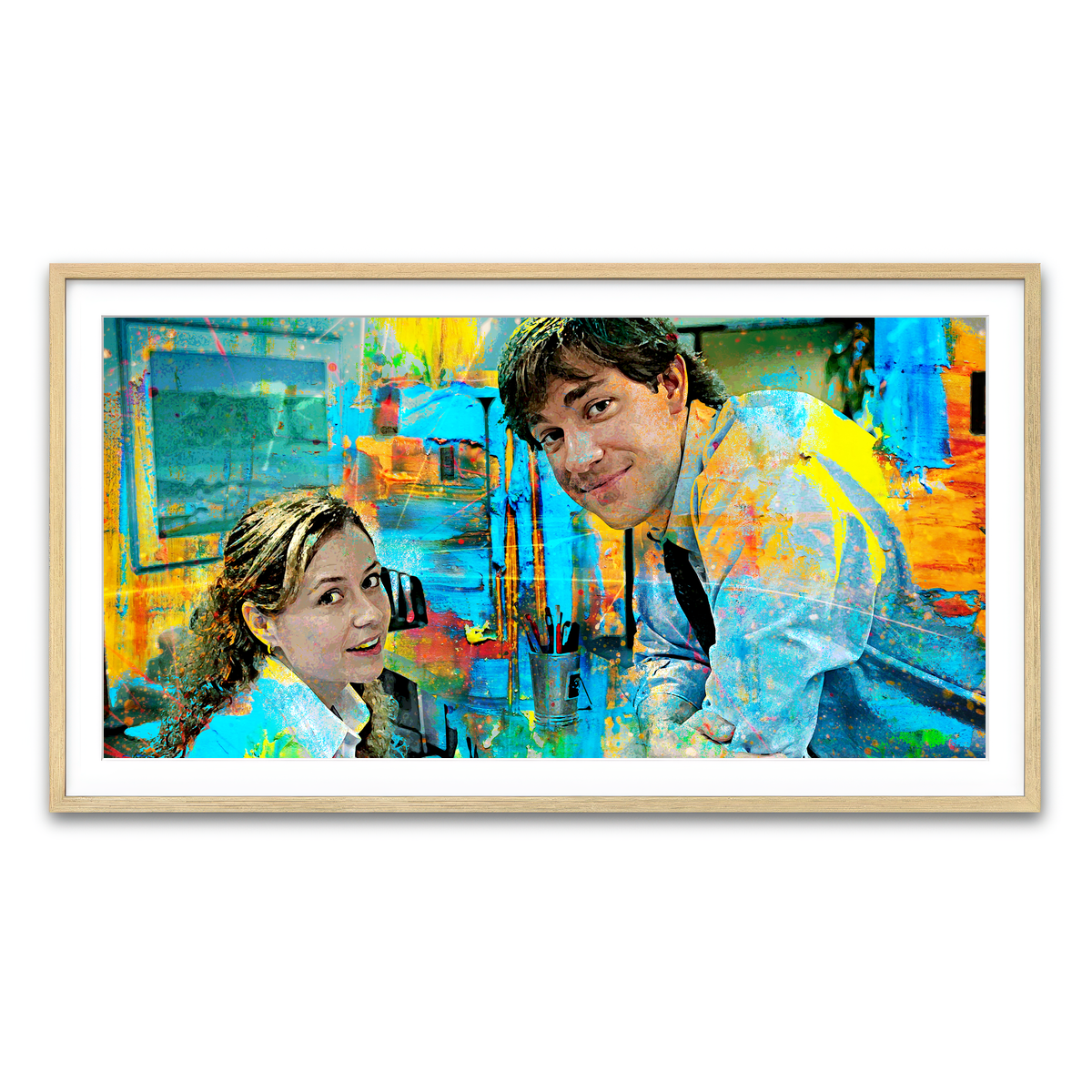 Framed Print 2x1 Natural