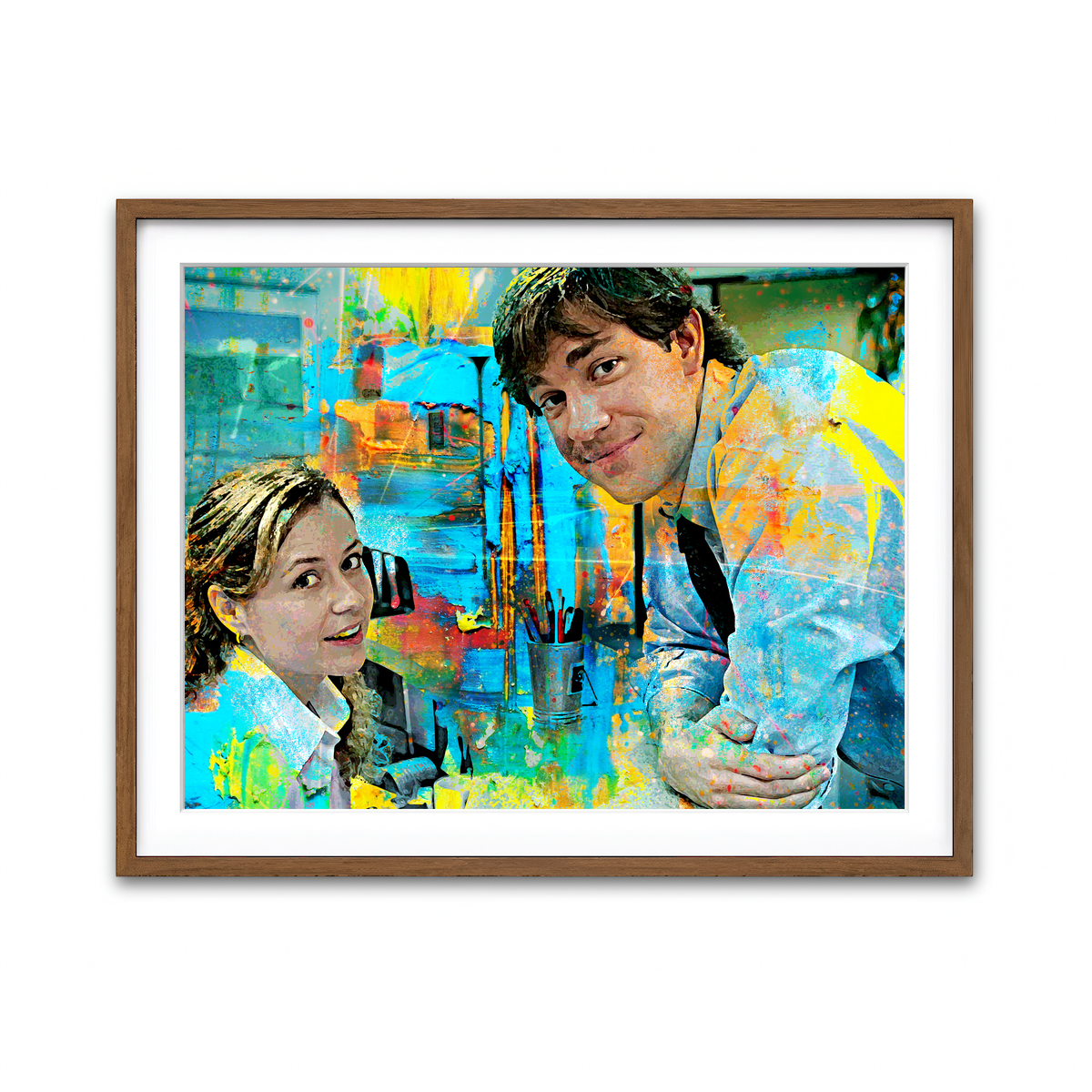 Framed Print 4x3 Walnut