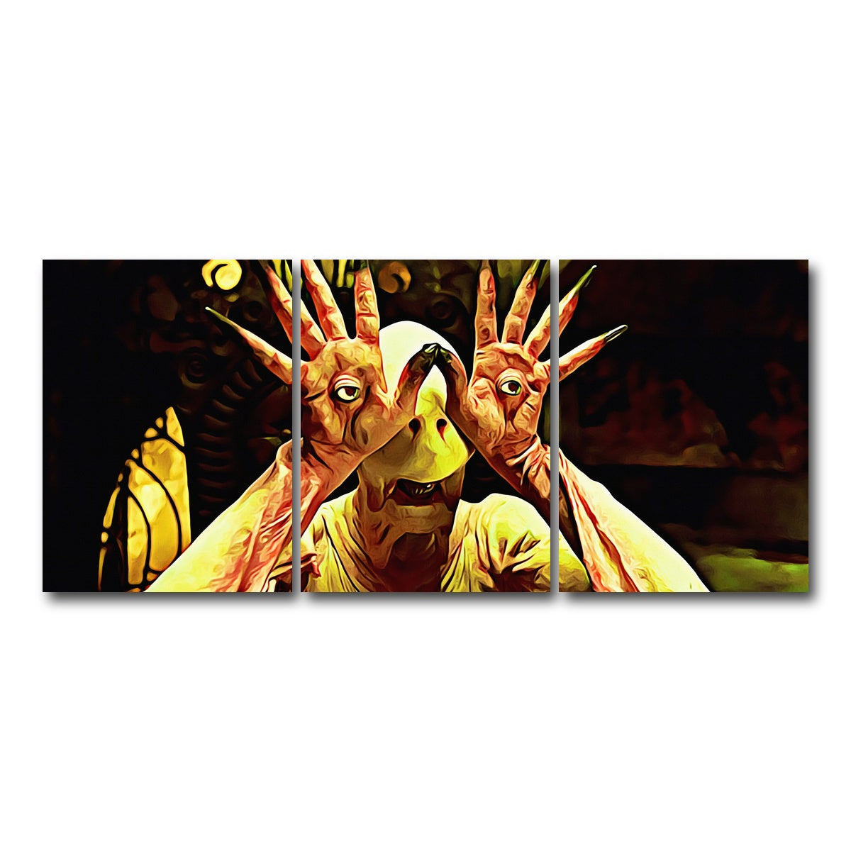 AUTO-MOCKUP WHITE | Pan's labyrinth | 3 Piece | Gallery Wrap Canvas | group=18x24