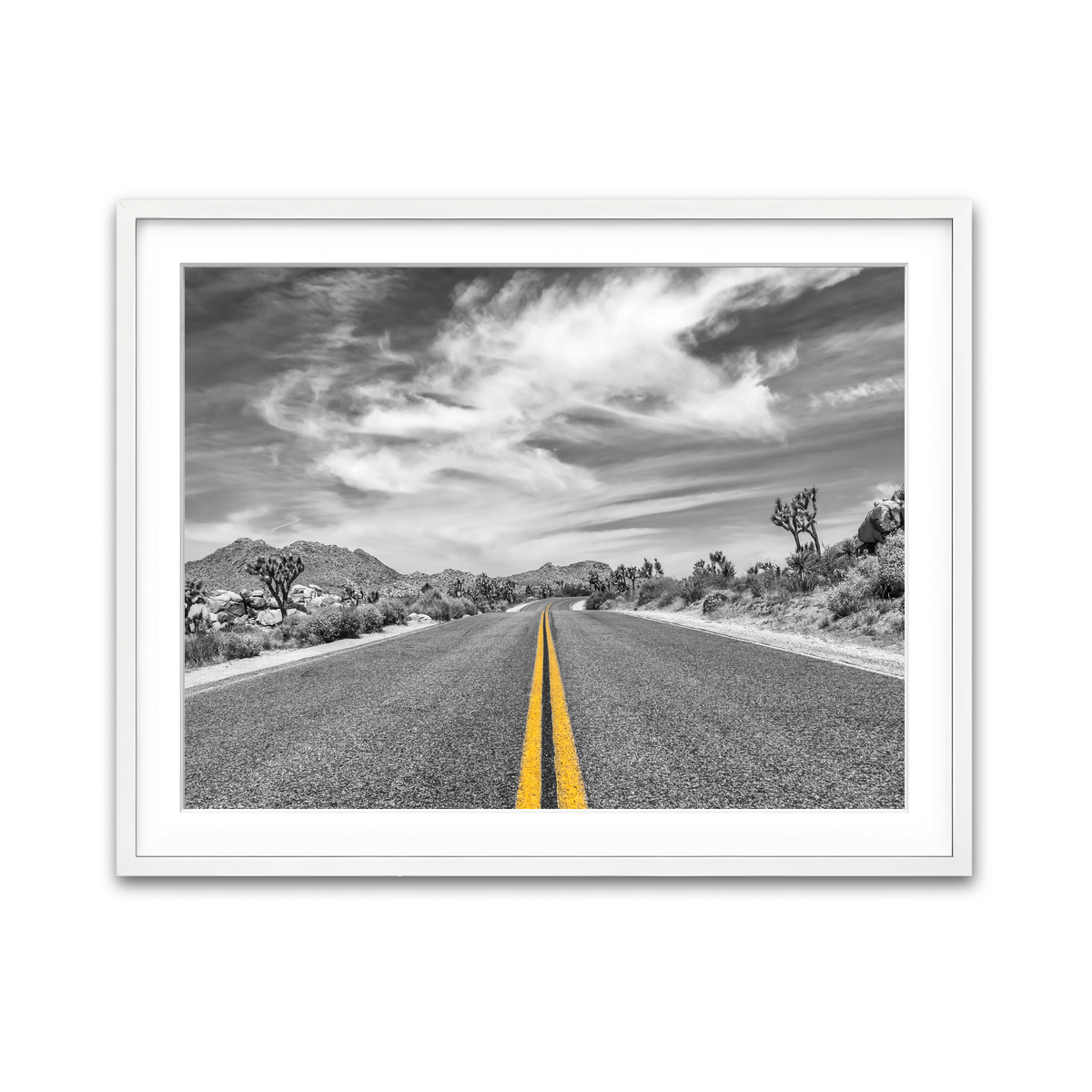 Framed Print 4x3 White