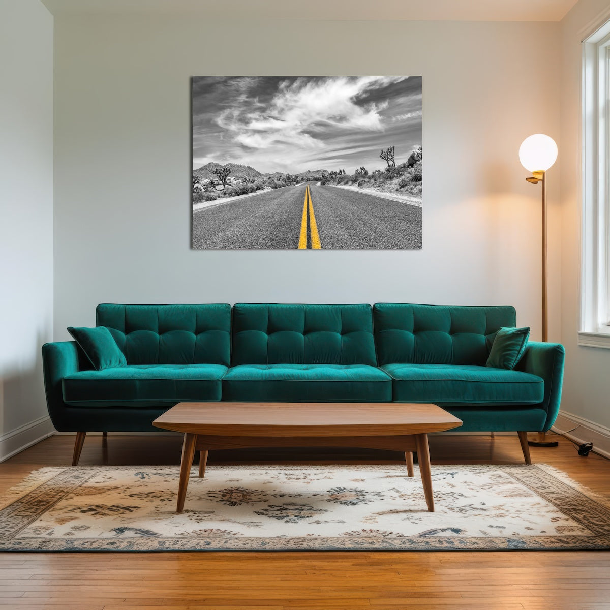 AUTO-MOCKUP ROOM | Park Boulevard with Joshua Trees