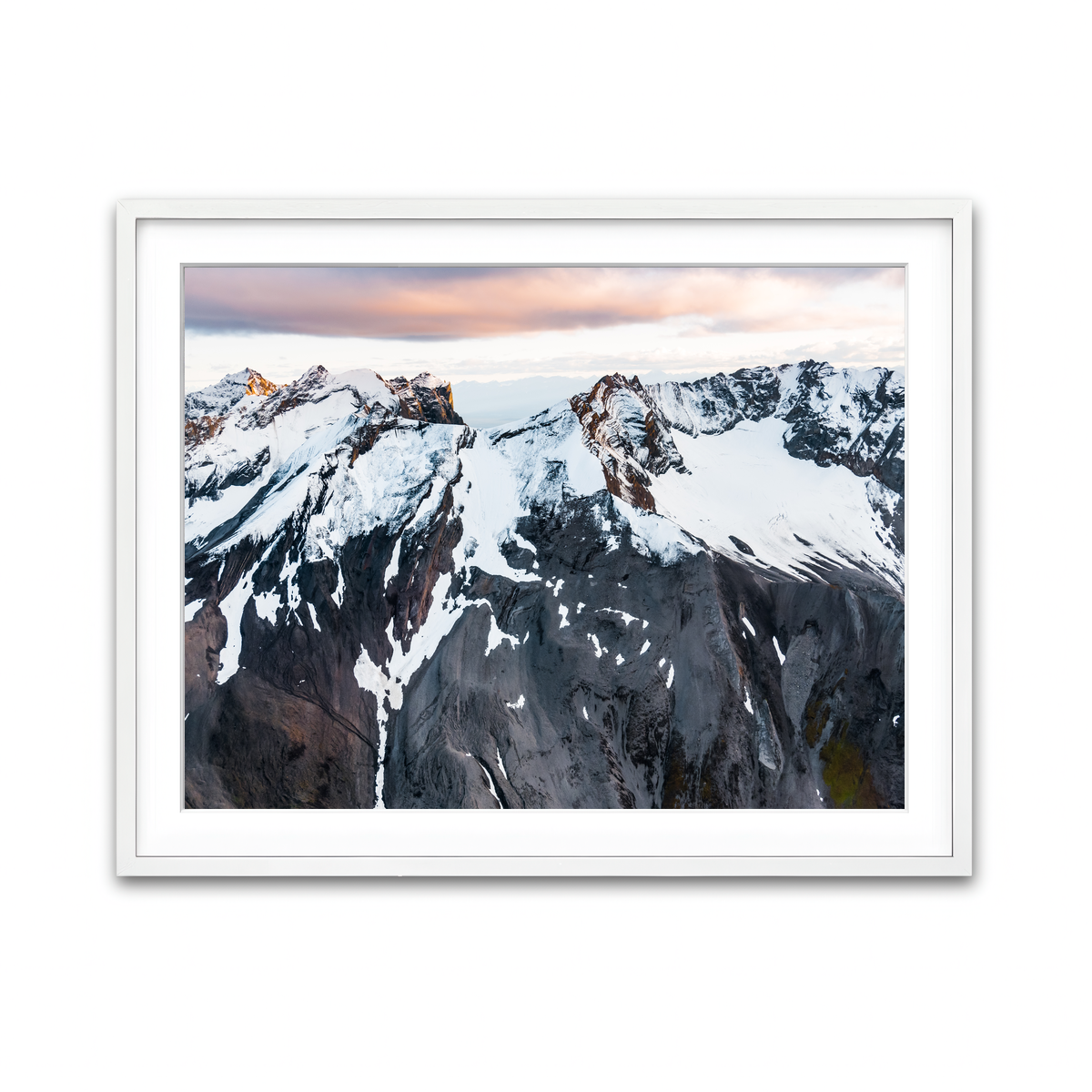 Framed Print 4x3 White