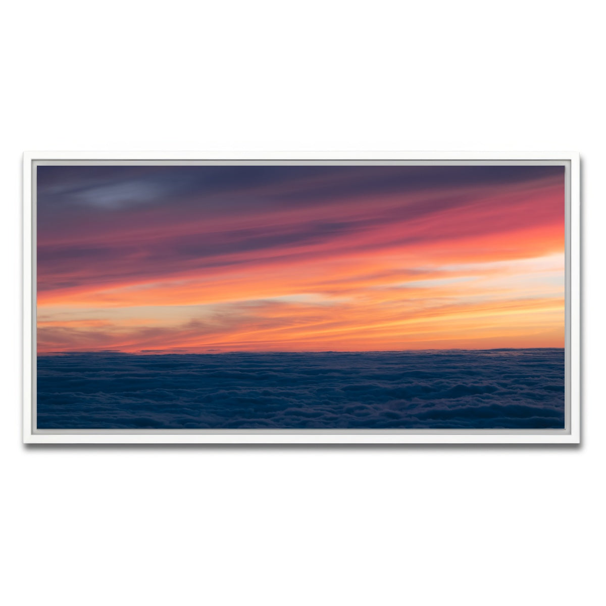 AUTO-MOCKUP WHITE | Pastel Sky | 1 Piece | White Framed Canvas | group=2x1