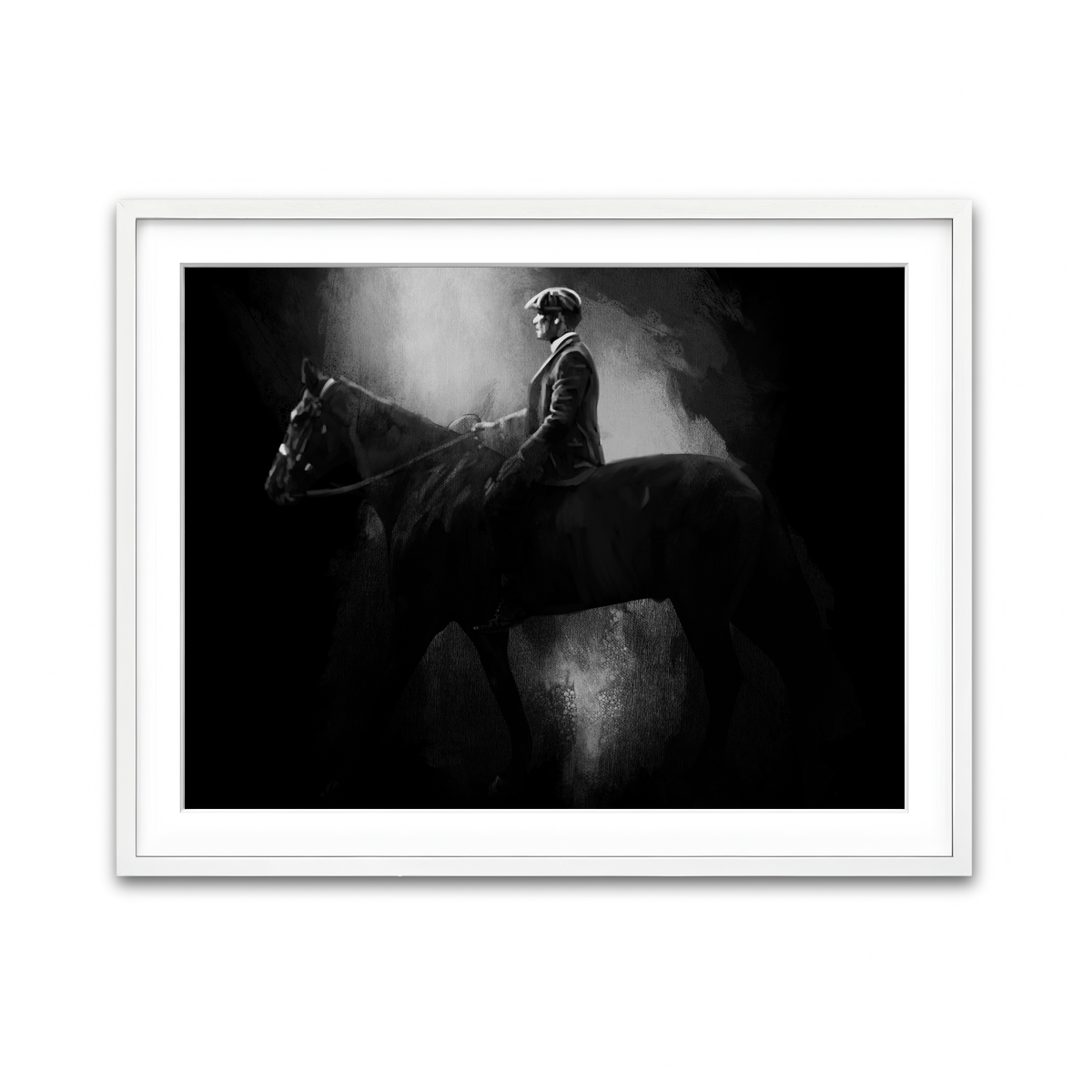 Framed Print 4x3 White