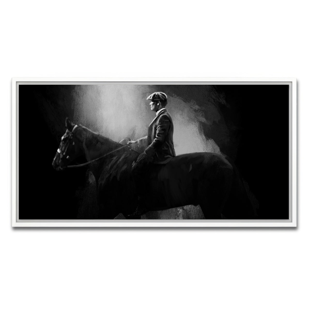 AUTO-MOCKUP WHITE | Peaky Blinders | 1 Piece | White Framed Canvas | group=2x1