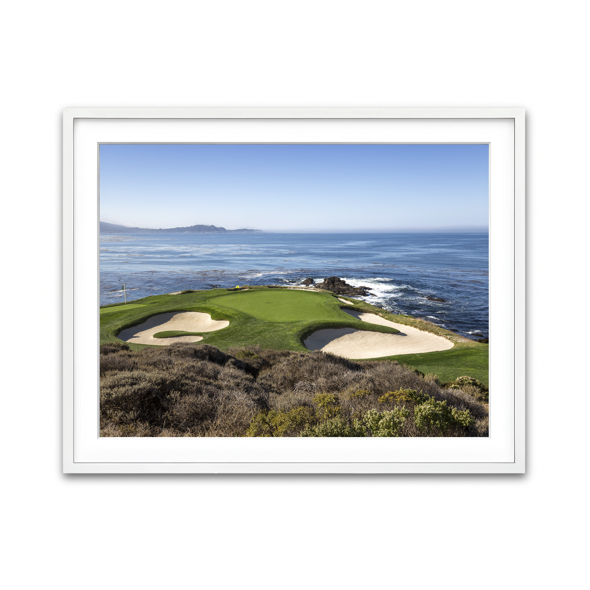 Framed Print 4x3 White