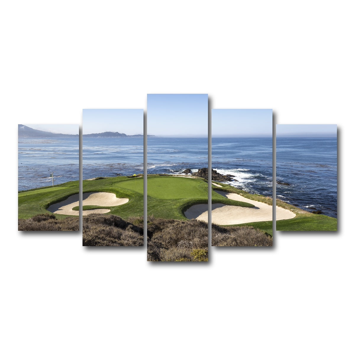AUTO-MOCKUP WHITE | Pebble Beach Canvas | 5 Piece | Gallery Wrap Canvas | group=5_normal