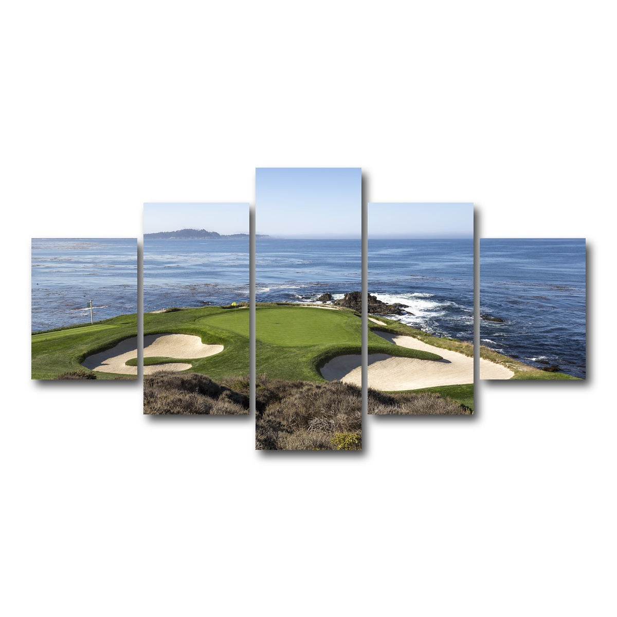 AUTO-MOCKUP WHITE | Pebble Beach Canvas | 5 Piece | Gallery Wrap Canvas | group=5_short
