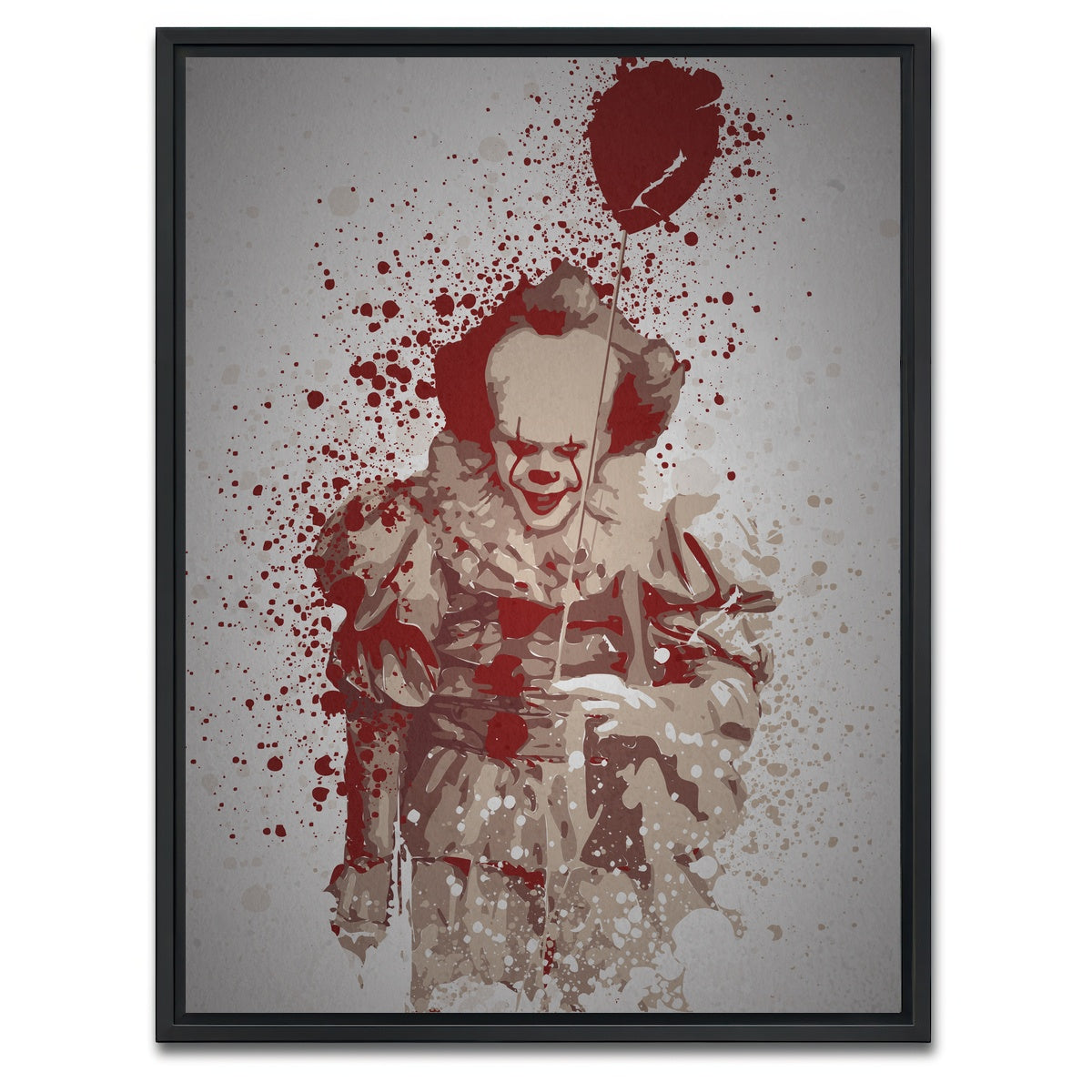 AUTO-MOCKUP WHITE | Pennywise | 1 Piece | Black Framed Canvas | group=3x4