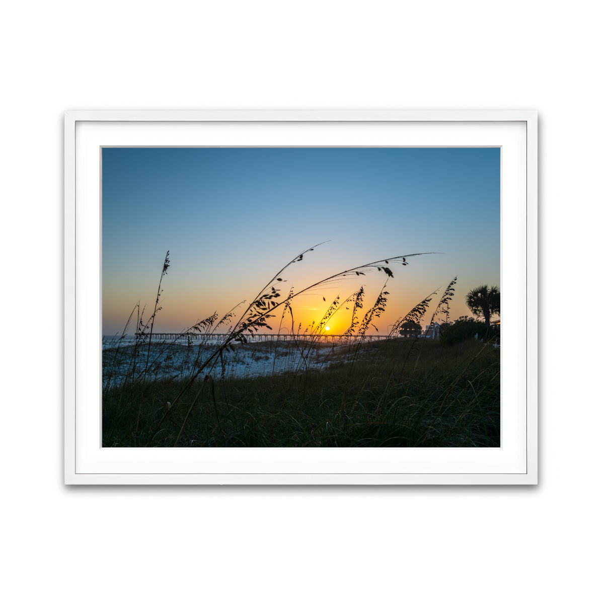 Framed Print 4x3 White