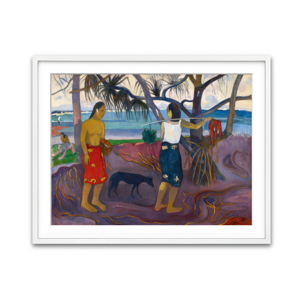 Framed Print 4x3 White