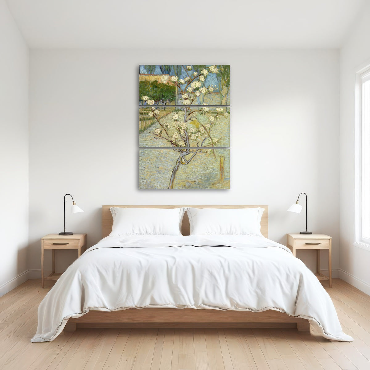 AUTO-MOCKUP ROOM | Perenboompje in bloei