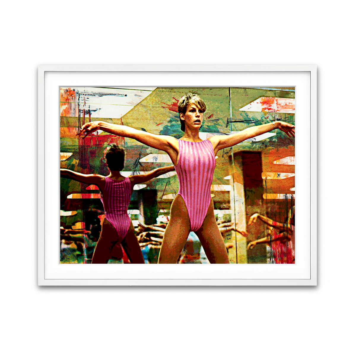 Framed Print 4x3 White