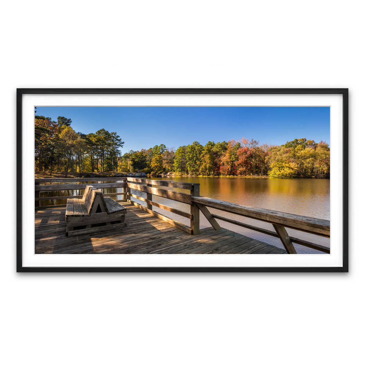 Framed Print 2x1 Black
