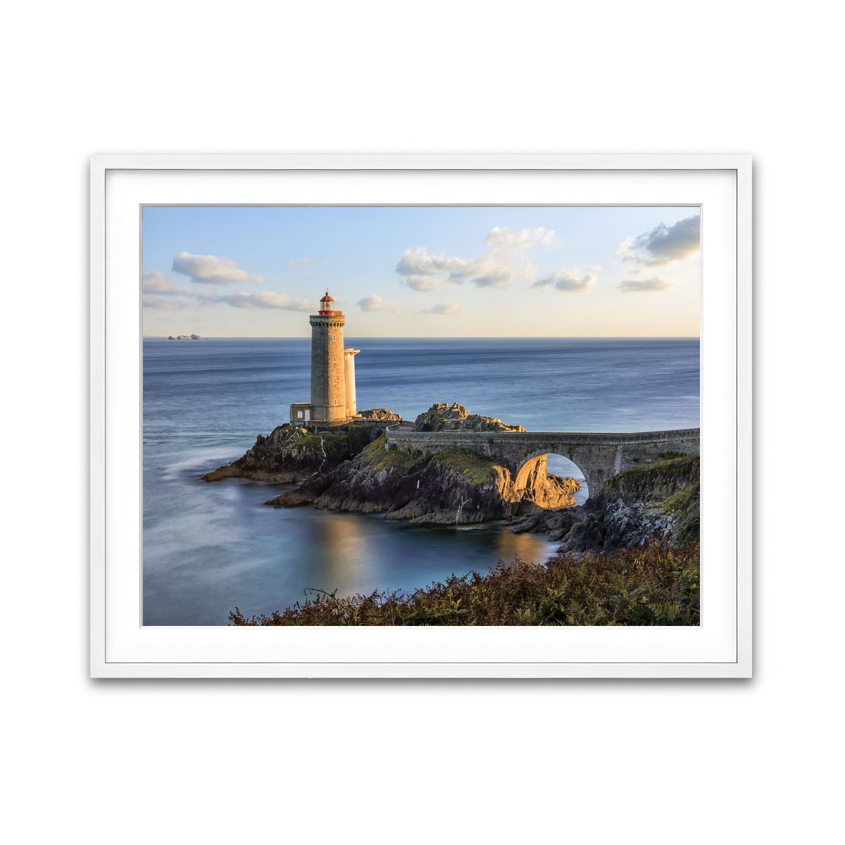 Framed Print 4x3 White