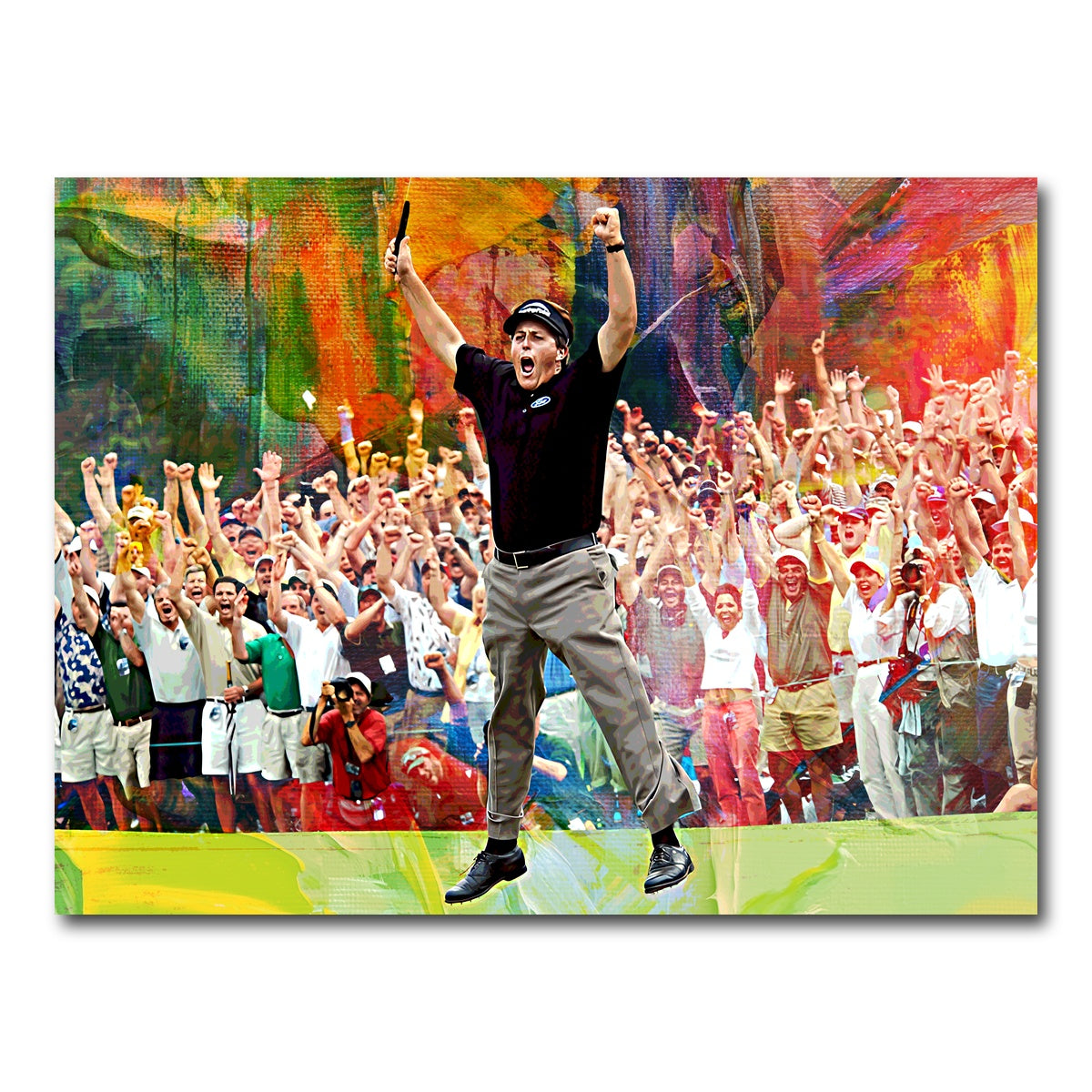 AUTO-MOCKUP WHITE | Phil Mickelson | 1 Piece | Gallery Wrap Canvas | group=4x3