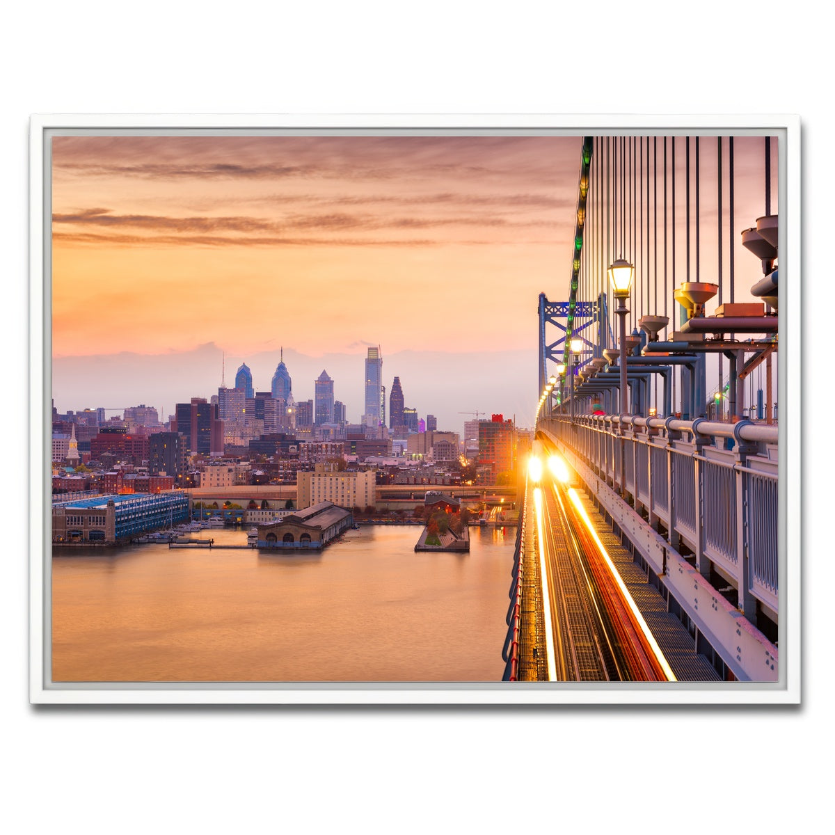 AUTO-MOCKUP WHITE | Philadelphia | 1 Piece | White Framed Canvas | group=4x3