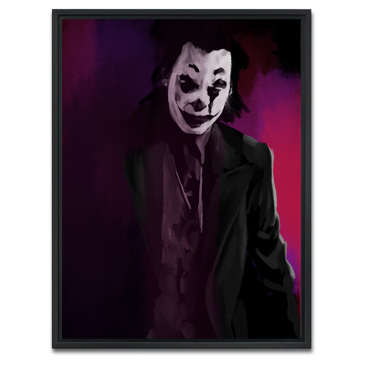 AUTO-MOCKUP WHITE | Phoenix Joker | 1 Piece | Black Framed Canvas | group=3x4