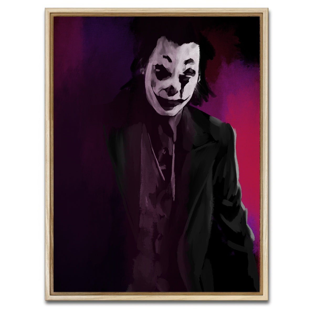AUTO-MOCKUP WHITE | Phoenix Joker | 1 Piece | Natural Framed Canvas | group=3x4