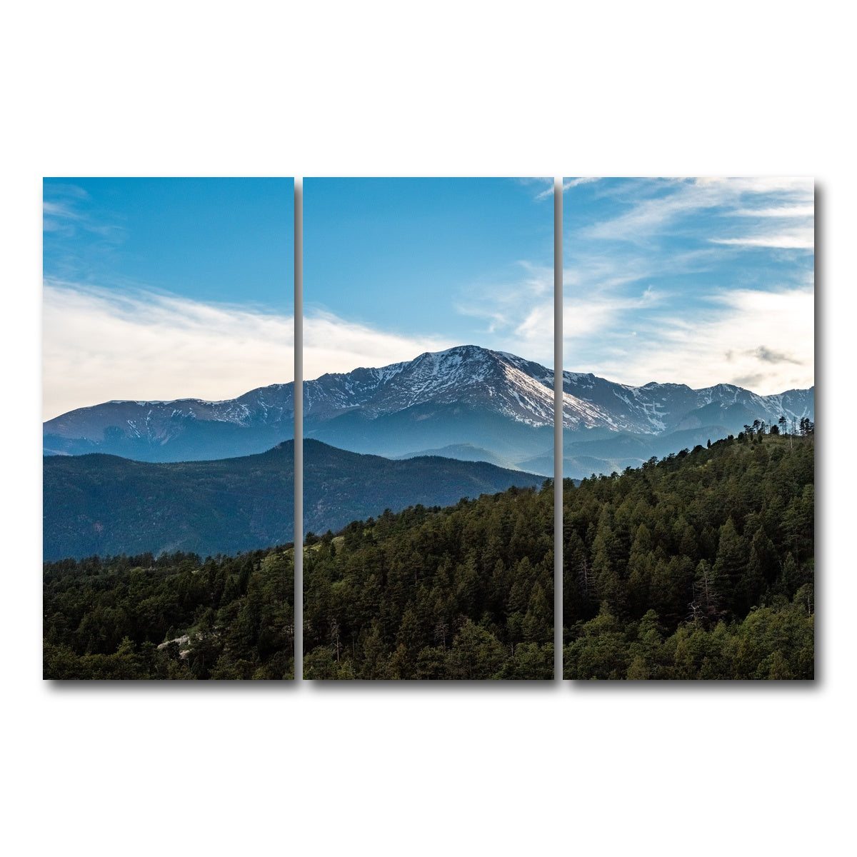 AUTO-MOCKUP WHITE | Pikes Peak | 3 Piece | Gallery Wrap Canvas | group=12x24
