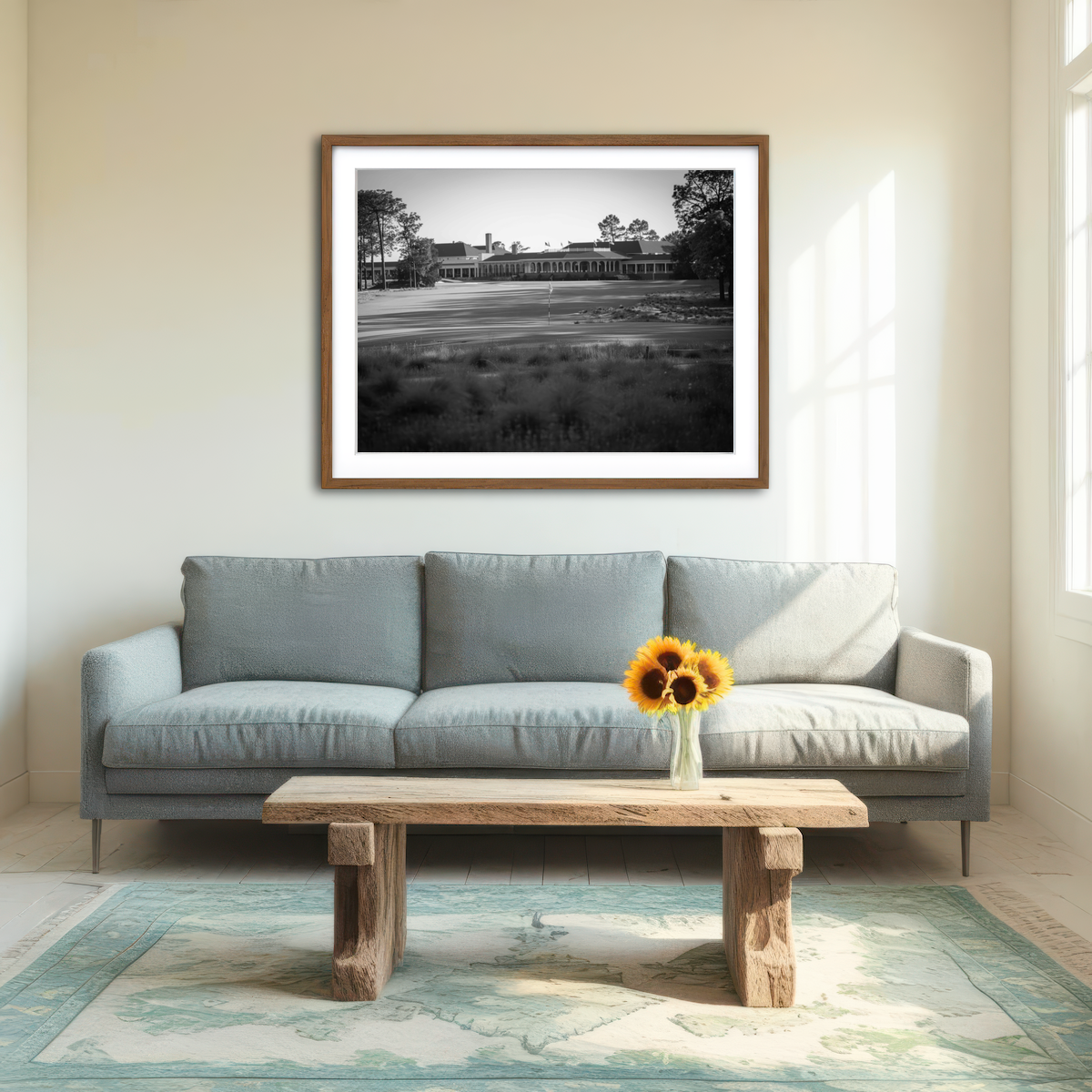 AUTO-MOCKUP ROOM | Pinehurst No. 2 Grayscale