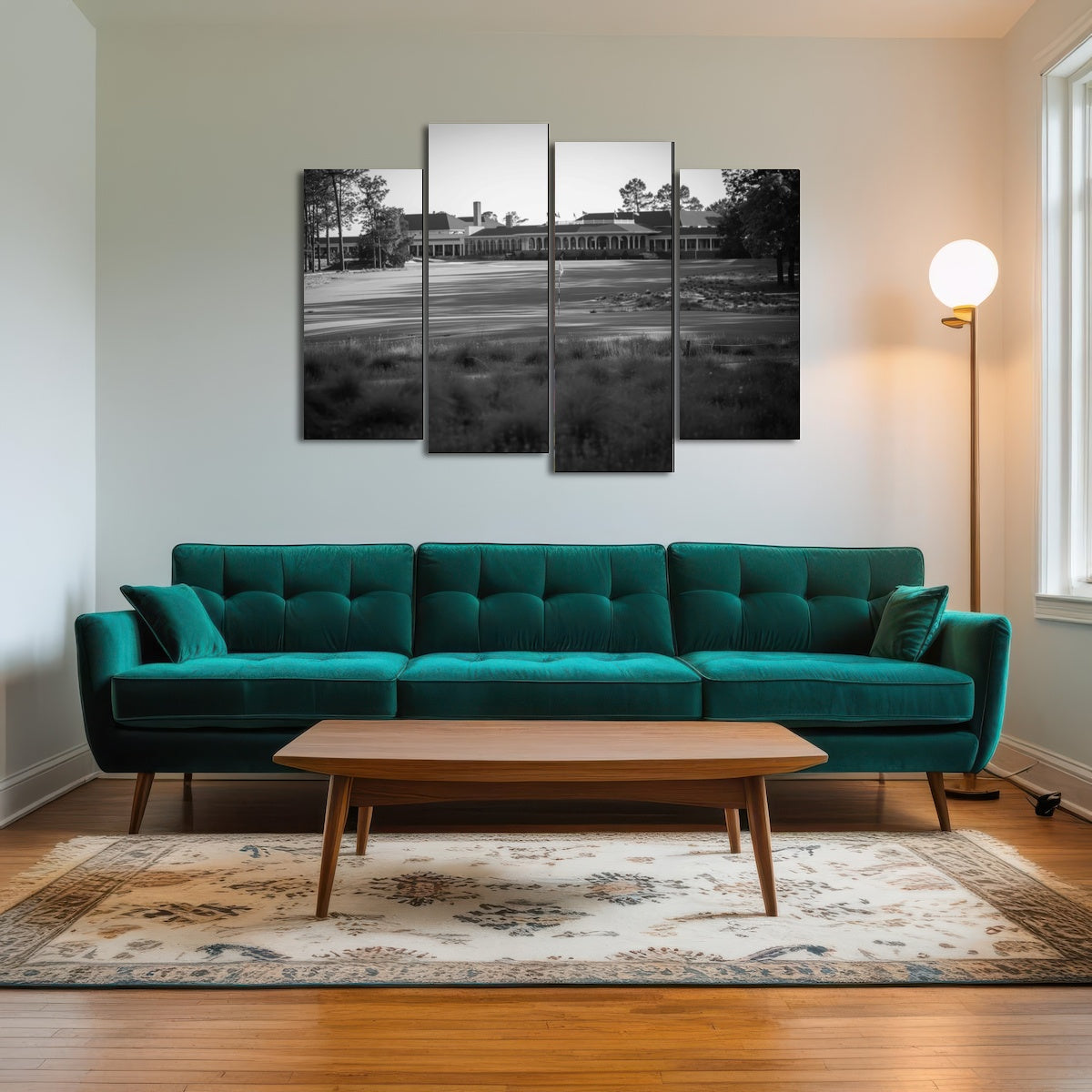 AUTO-MOCKUP ROOM | Pinehurst No. 2 Grayscale