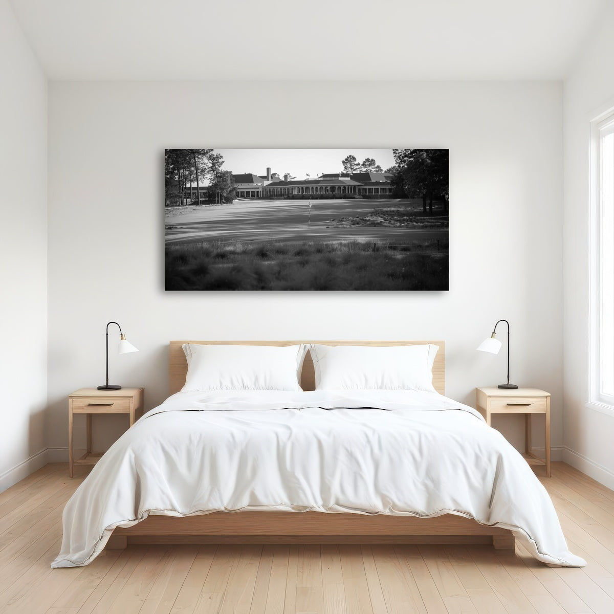 AUTO-MOCKUP ROOM | Pinehurst No. 2 Grayscale