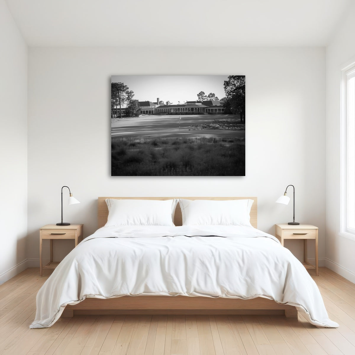AUTO-MOCKUP ROOM | Pinehurst No. 2 Grayscale
