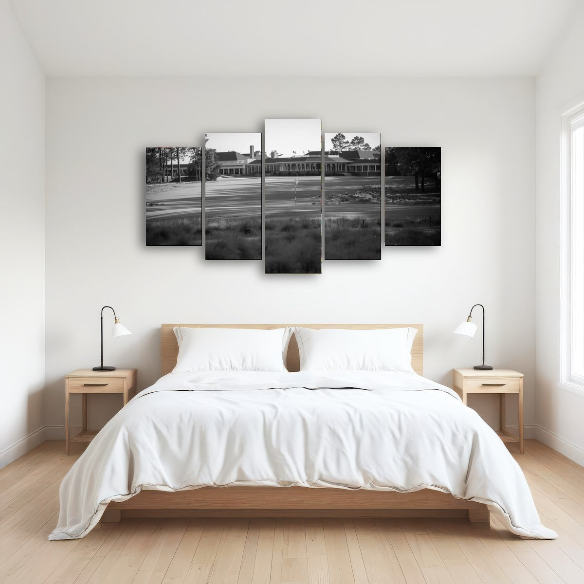 AUTO-MOCKUP ROOM | Pinehurst No. 2 Grayscale