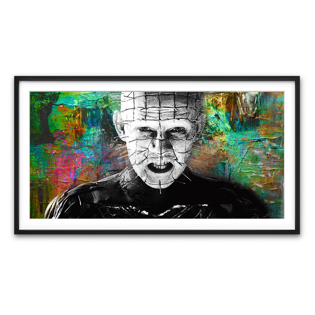 Framed Print 2x1 Black