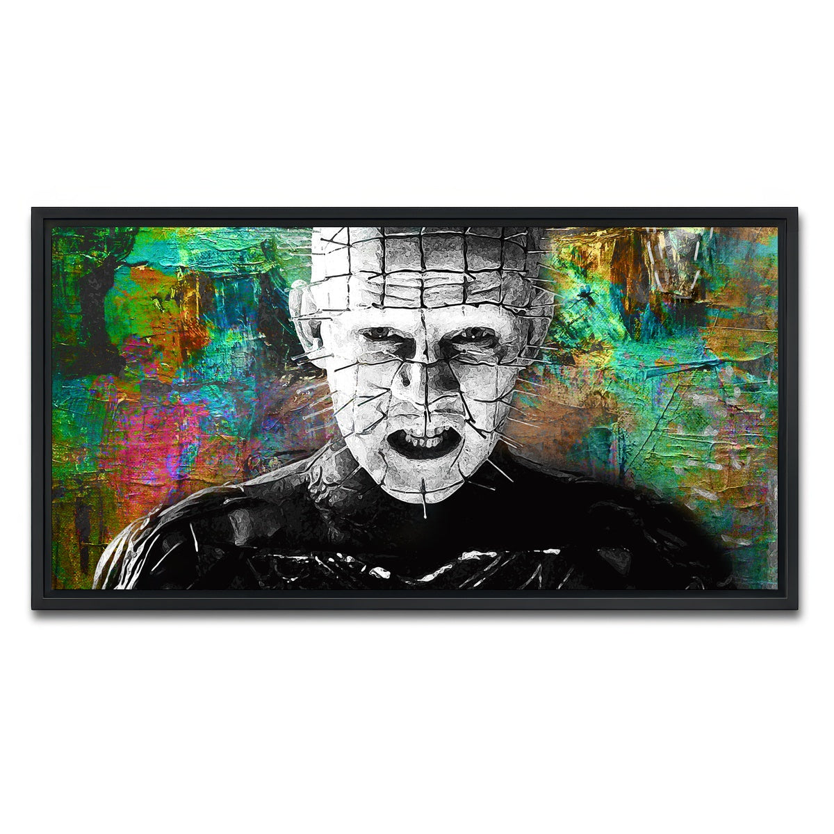 AUTO-MOCKUP WHITE | Pinhead | 1 Piece | Black Framed Canvas | group=2x1