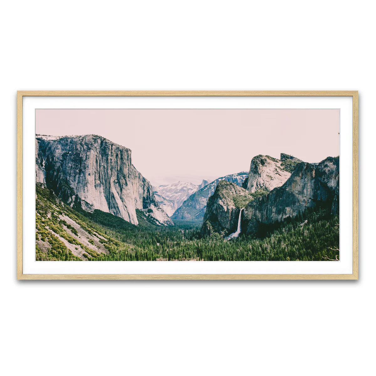 Pink Yosemite Wall Art