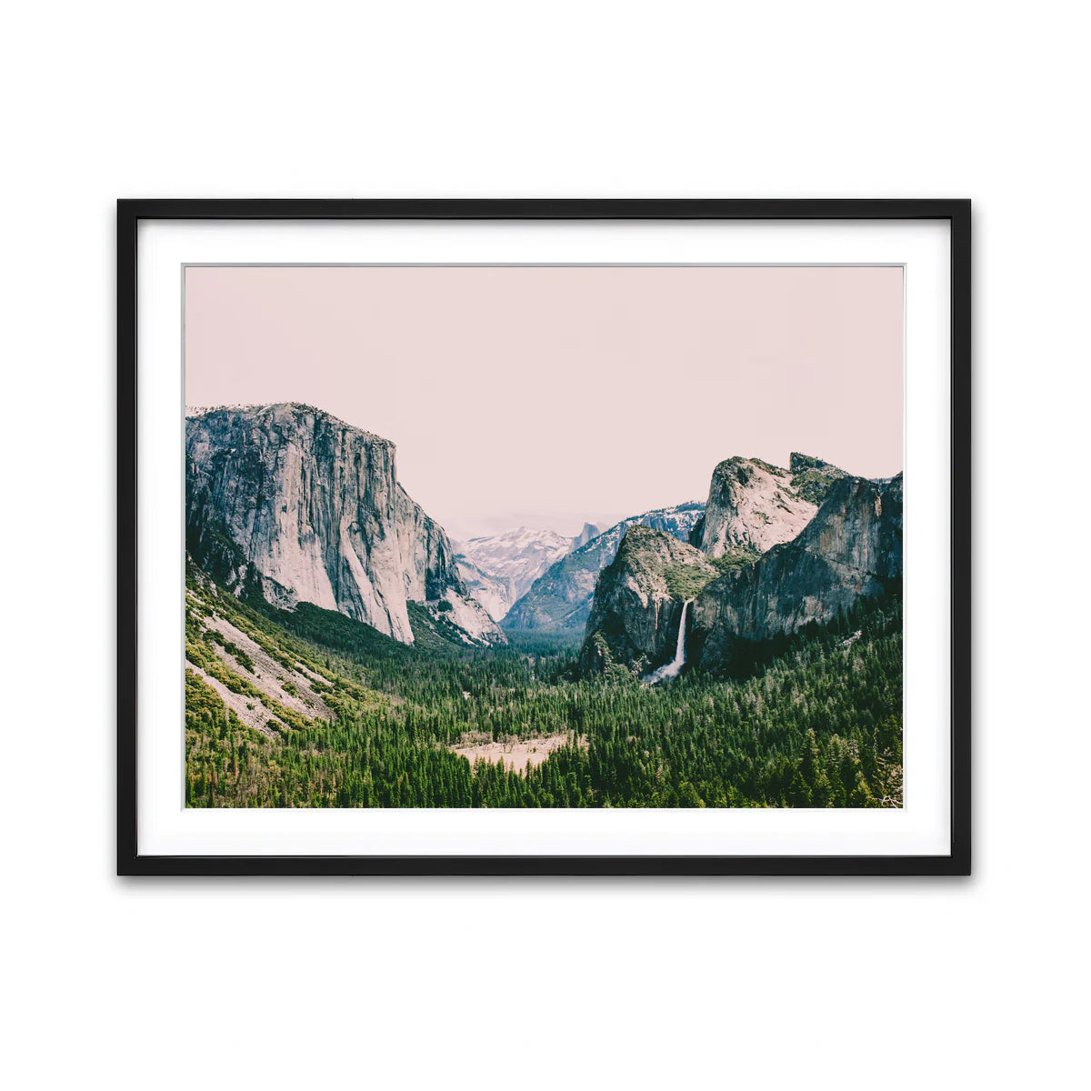 Pink Yosemite Wall Art