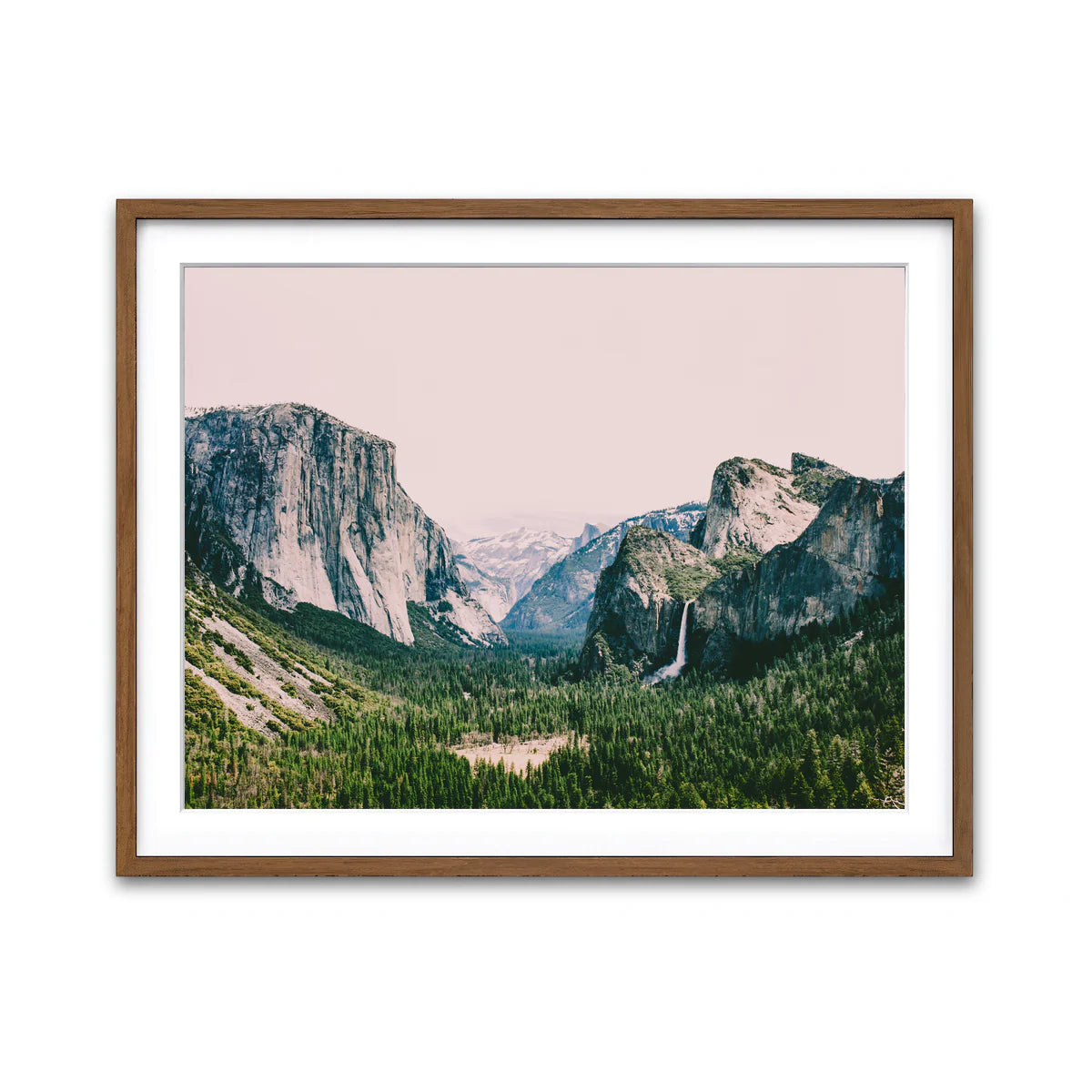 Pink Yosemite Wall Art