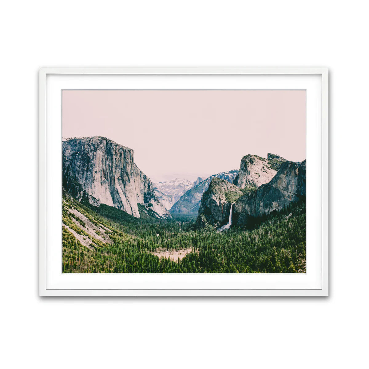 Pink Yosemite Wall Art