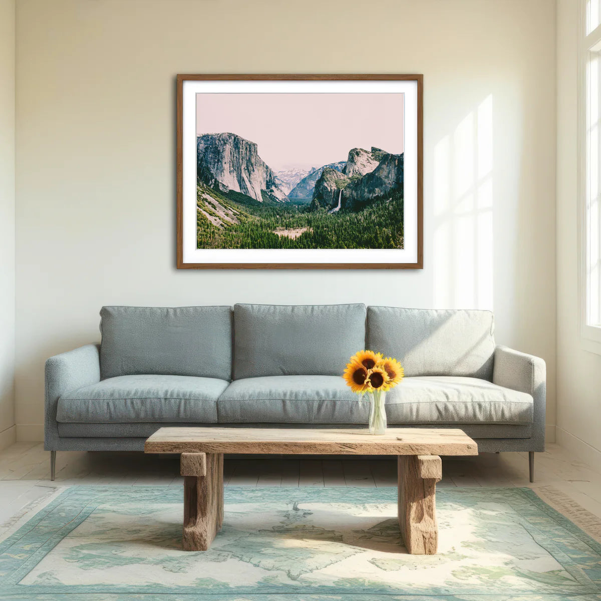 Pink Yosemite Wall Art