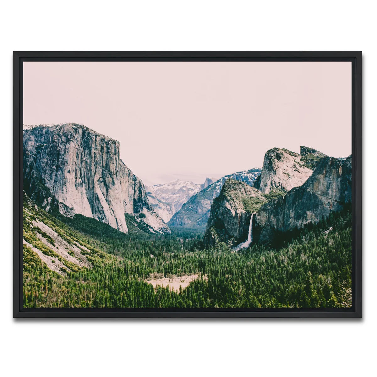 Pink Yosemite Wall Art
